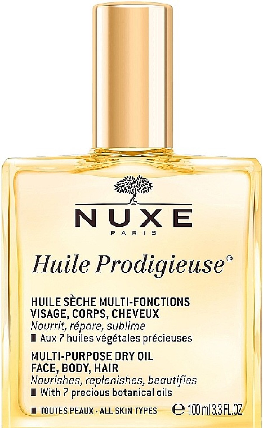 Nuxe Aceite Seco Multifuncional Con Aceites Bot Nicos Y Vitamina E Aceites