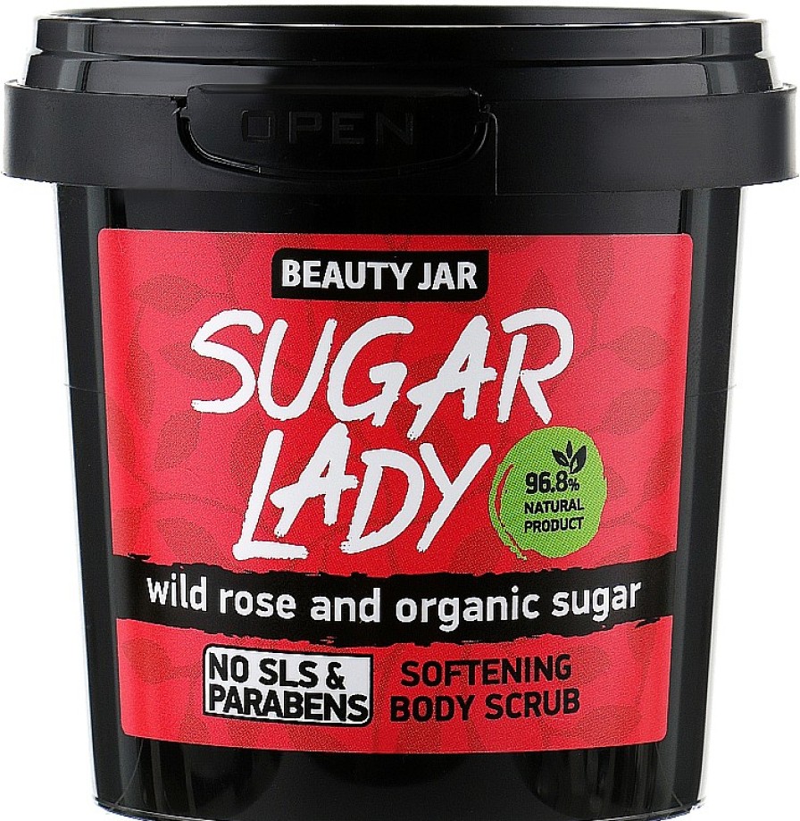 Beauty Jar Exfoliante Corporal Natural Con Extracto De Rosa Silvestre Y Az Car Org Nico Exfoliantes Y Peeling