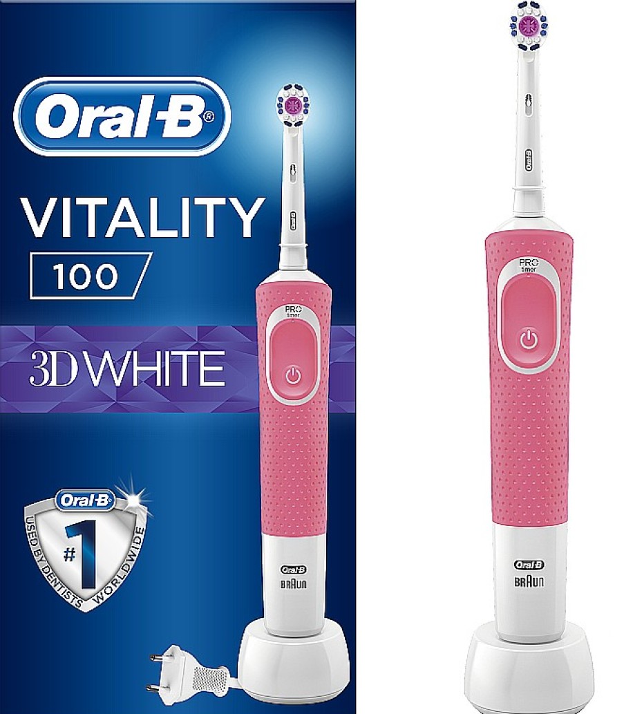 Oral-B Cepillo Dental El Ctrico, Rosa Cepillos Dentales