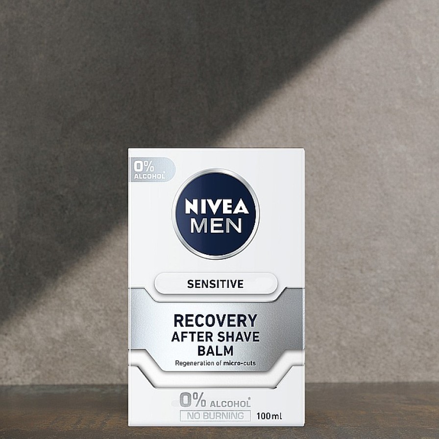 NIVEA B Lsamo Aftershave Con Extracto De Camomila, Sin Alcohol Afeitado