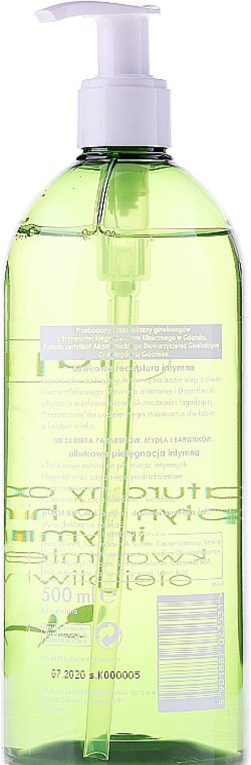 Ziaja Gel De Higiene Ntima Con Aceite De Oliva Higiene Ntima