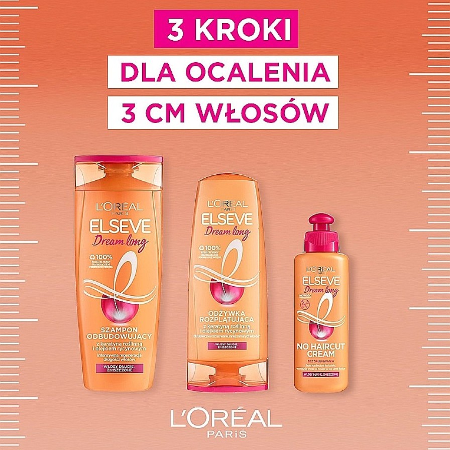 L'Oreal Paris Crema Para Cabello Con Queratina Y Aceite De Ricino Cremas