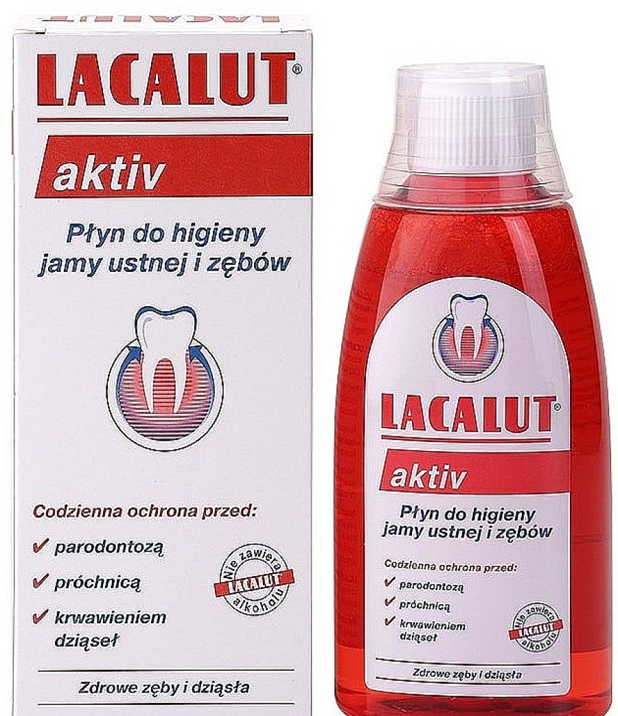 Lacalut Enjuague Bucal "Lacalut Activ" Enjuagues Bucales