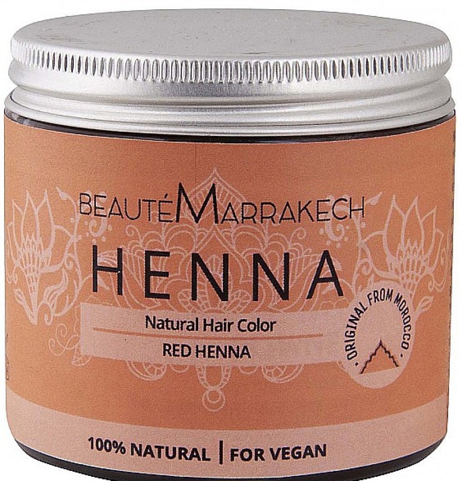 Beaute Marrakech Henna Colorante De Cabello 100% Natural Henna