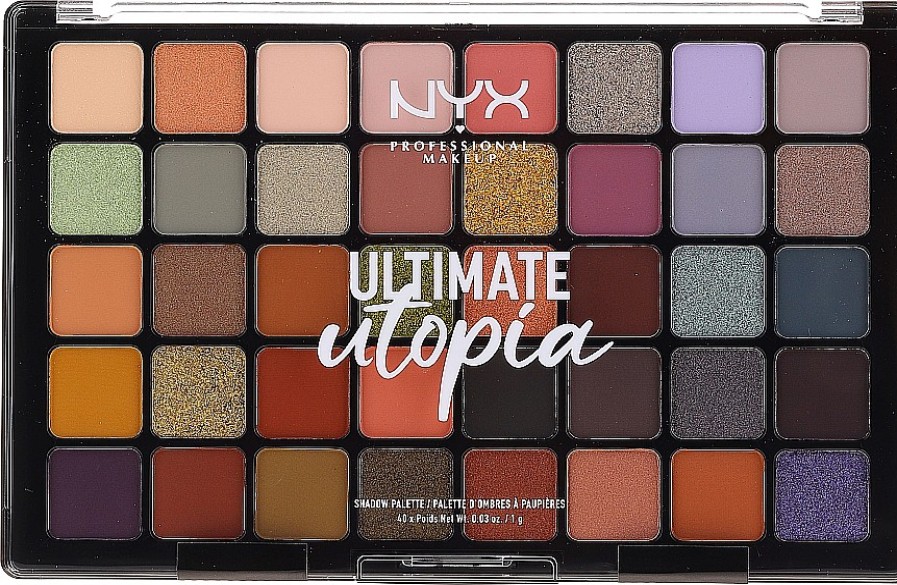 Makeup Revolution Nyx Ultimate Utopia Shadow Palette Summer 2020 Paletas De Maquillaje