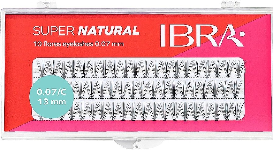 Ibra Ibra 10 Flares Eyelash Knot Free Naturals C 0.07 Mm Pesta As Postizas