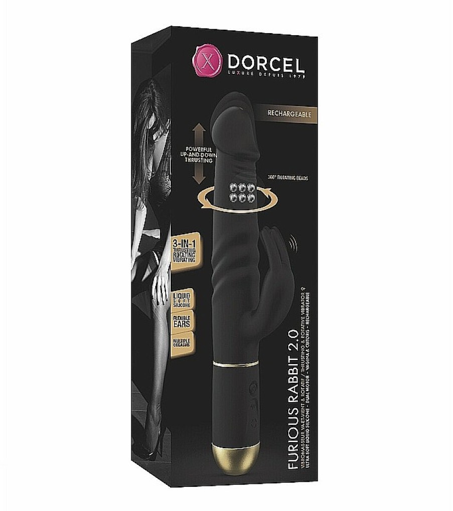 Marc Dorcel Vibromasajeador Conejo De Silicona Juguetes Sexuales