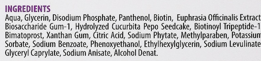 Biotebal S Rum Estimulador Del Crecimiento De Pesta As Con Biotina Y Pantenol S Rums Para Pesta As Y Cejas