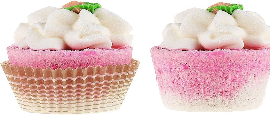 Bosphaera Bomba De Ba O Efervescente En Forma De Cupcake, Con Aroma A S Ndalo Bombas De Ba O