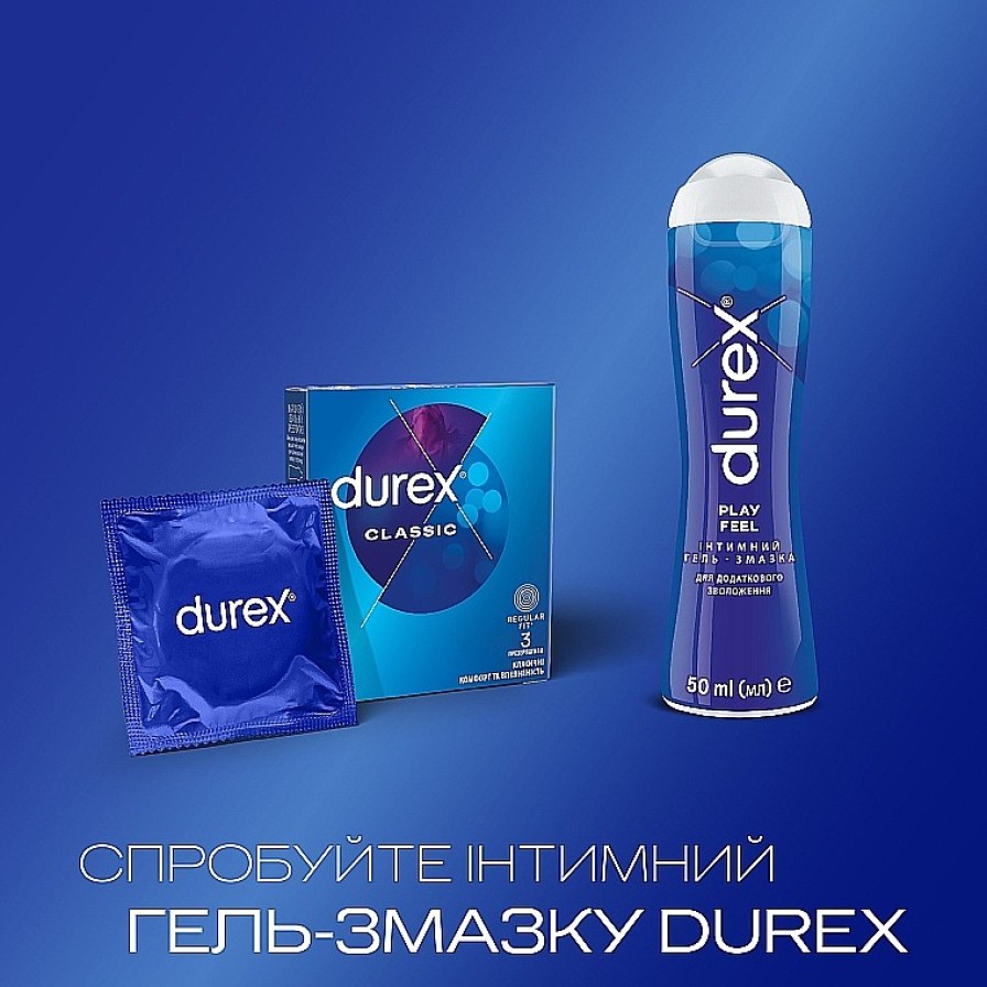 Durex Preservativos Cl Sicos, 3 Uds. Preservativos