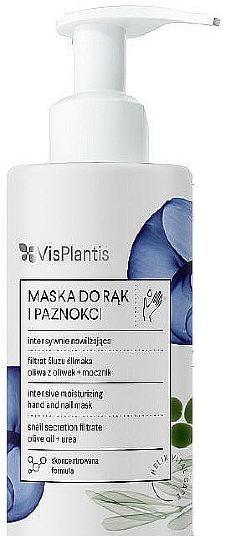 Vis Plantis Mascarilla Intensiva Para Manos Y U As Con Baba De Caracol, Urea Y Aceite De Oliva Mascarillas Y Exfoliantes