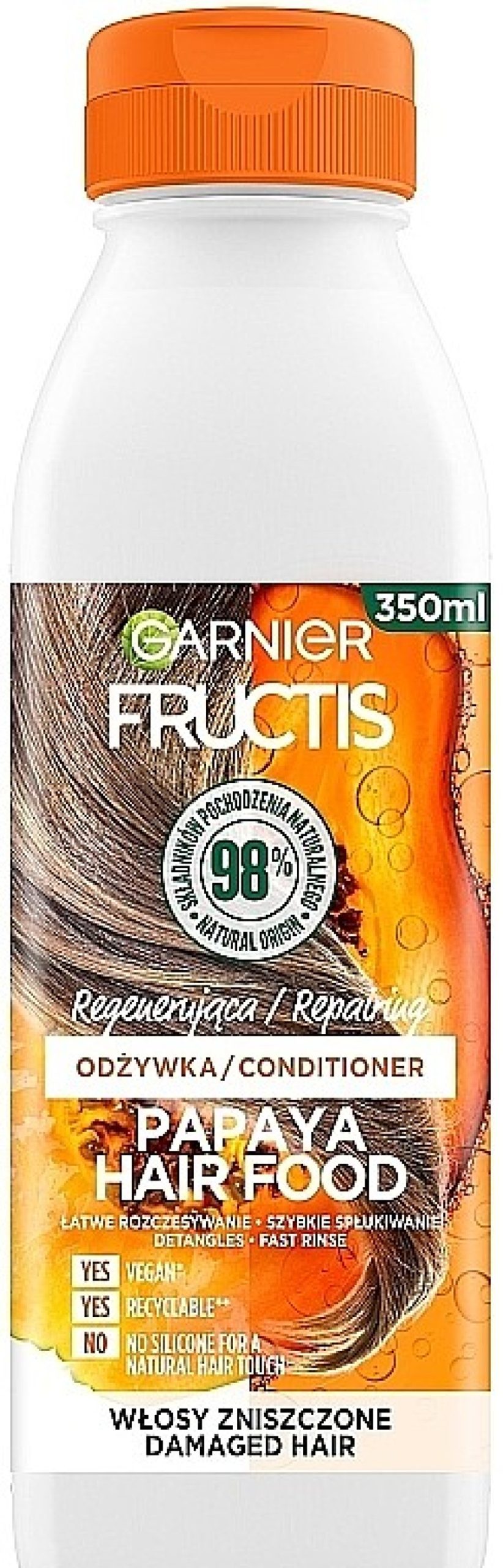 Garnier B Lsamo Acondicionador Con Extracto De Papaya Ba O De Color