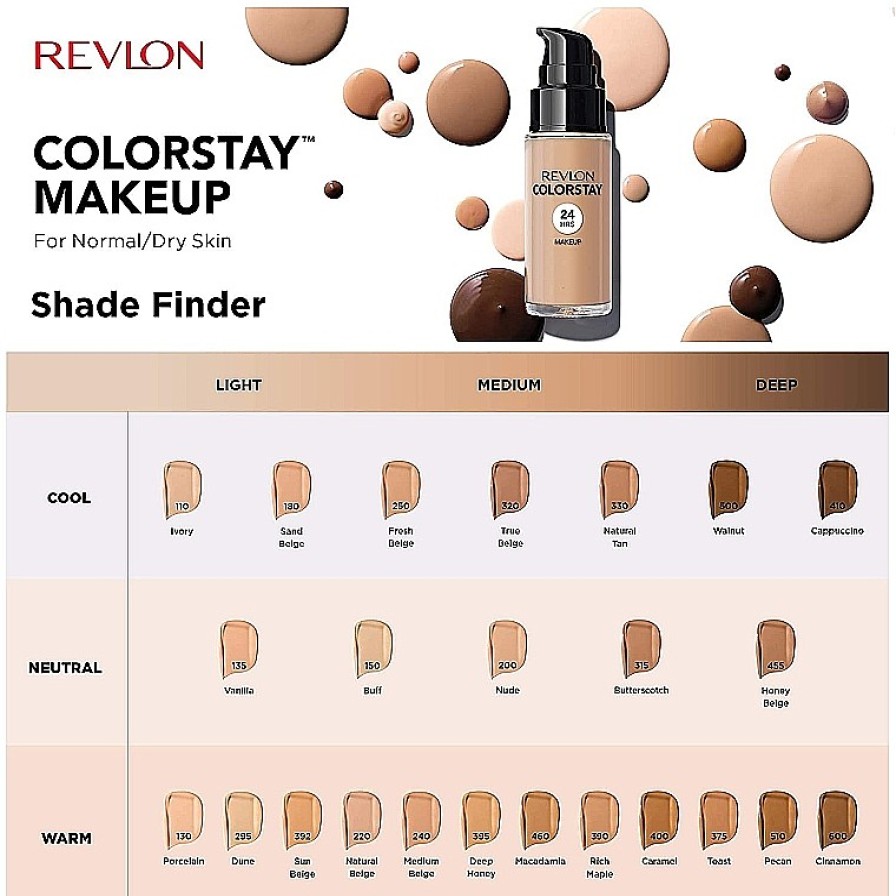 Lumene Revlon Colorstay Foundation For Normal/Dry Skin Spf20 Bases De Maquillaje