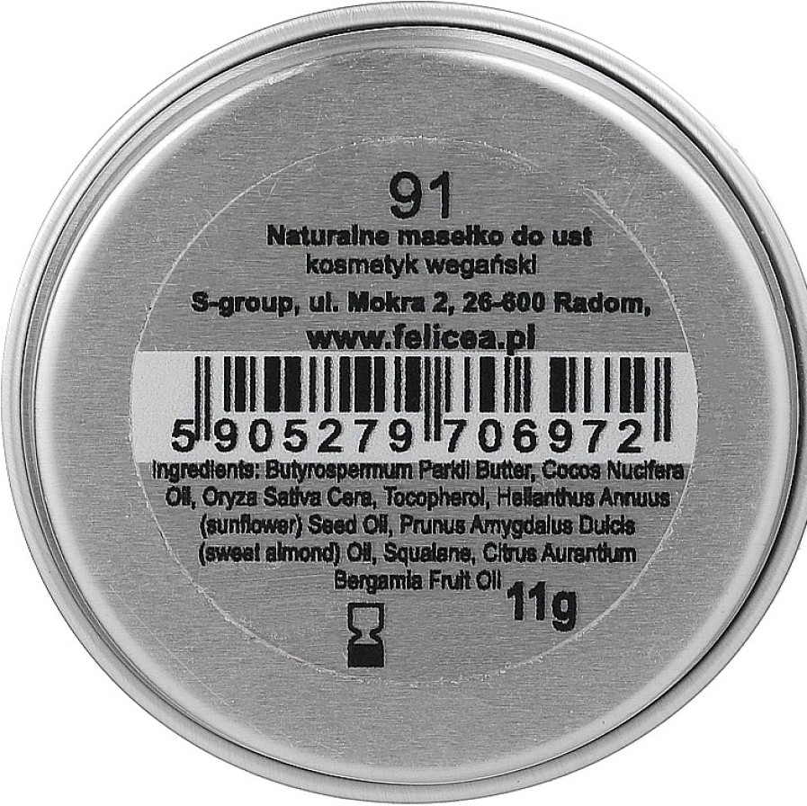 NIVEA Manteca De Labios Natural Con Aceite De Jojoba Y Extracto De Flor De Granada Aceites Labiales