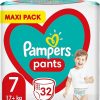 Pampers Pa Ales Braguita, Talla 7, (17 + Kg), 32 Uds. Pa Ales