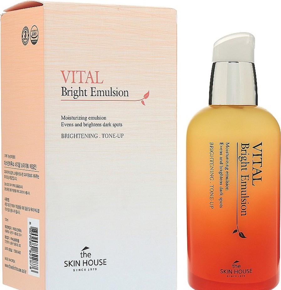 The Skin House Emulsi N Facial Iluminadora Con Agua De Lim N, Extracto De Ar Ndano Y Mora Emulsiones