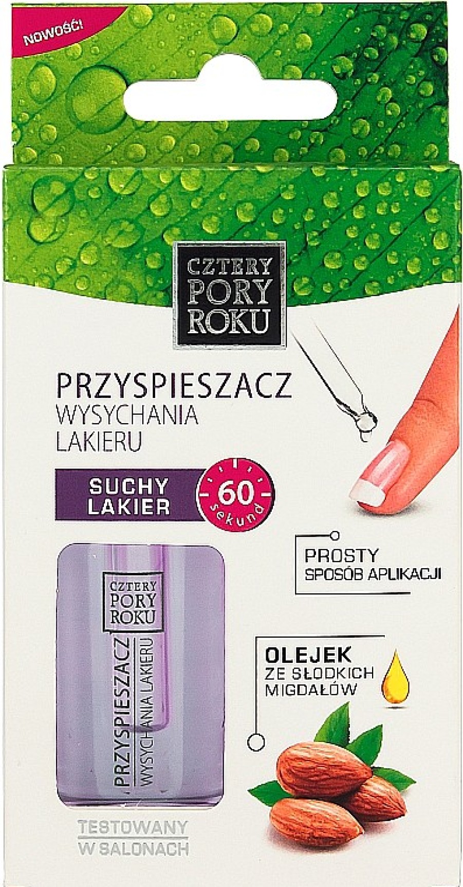 Cztery Pory Roku Secante Para Esmalte De U As Con Aceite De Almendras Secantes De U As