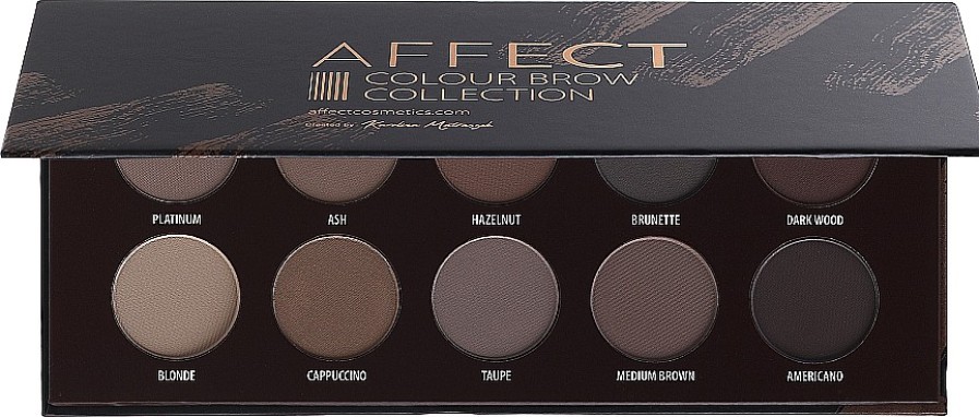 Makeup Obsession Affect Cosmetics Color Brow Collection Sombras De Cejas