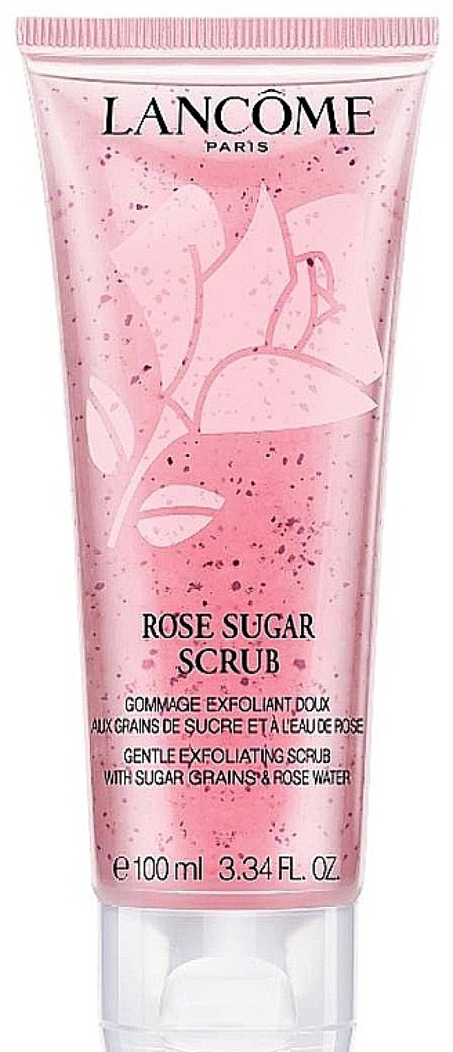 Lancôme Exfoliante Facial De Az Car Con Agua De Rosas Exfoliantes Y Peeling