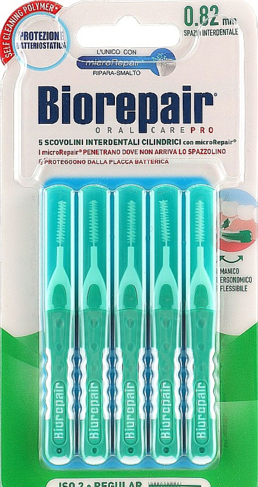 Biorepair Cepillos Interdentales, 0.82 Mm Cepillos Interdentales