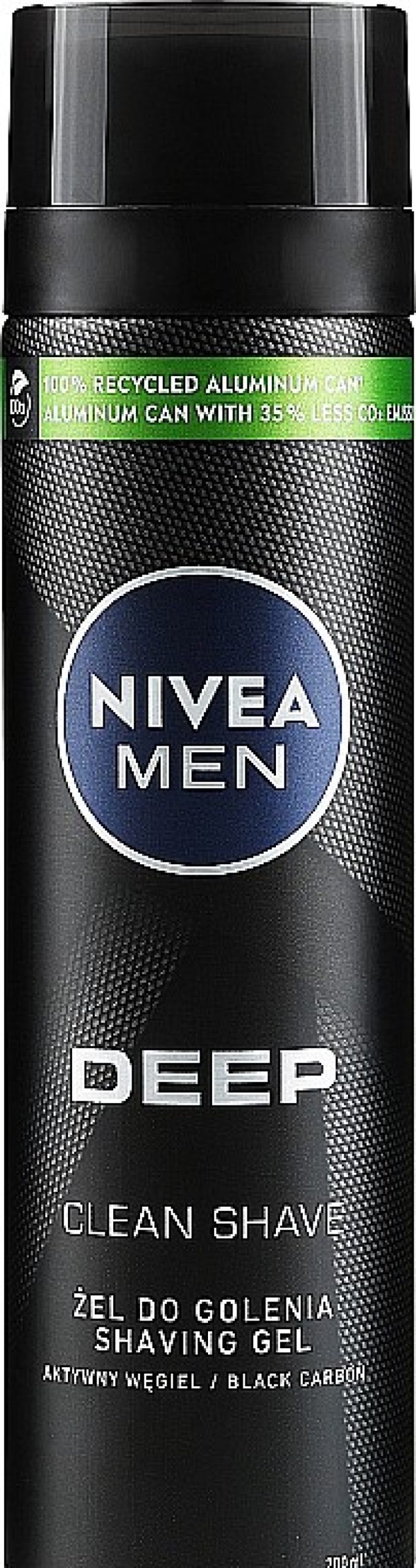 NIVEA Gel De Afeitar Con Carb N Negro Geles De Afeitar