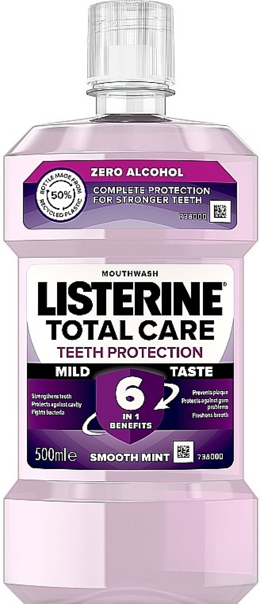 Listerine Enjuague Bucal Anticaries 6En1 Enjuagues Bucales