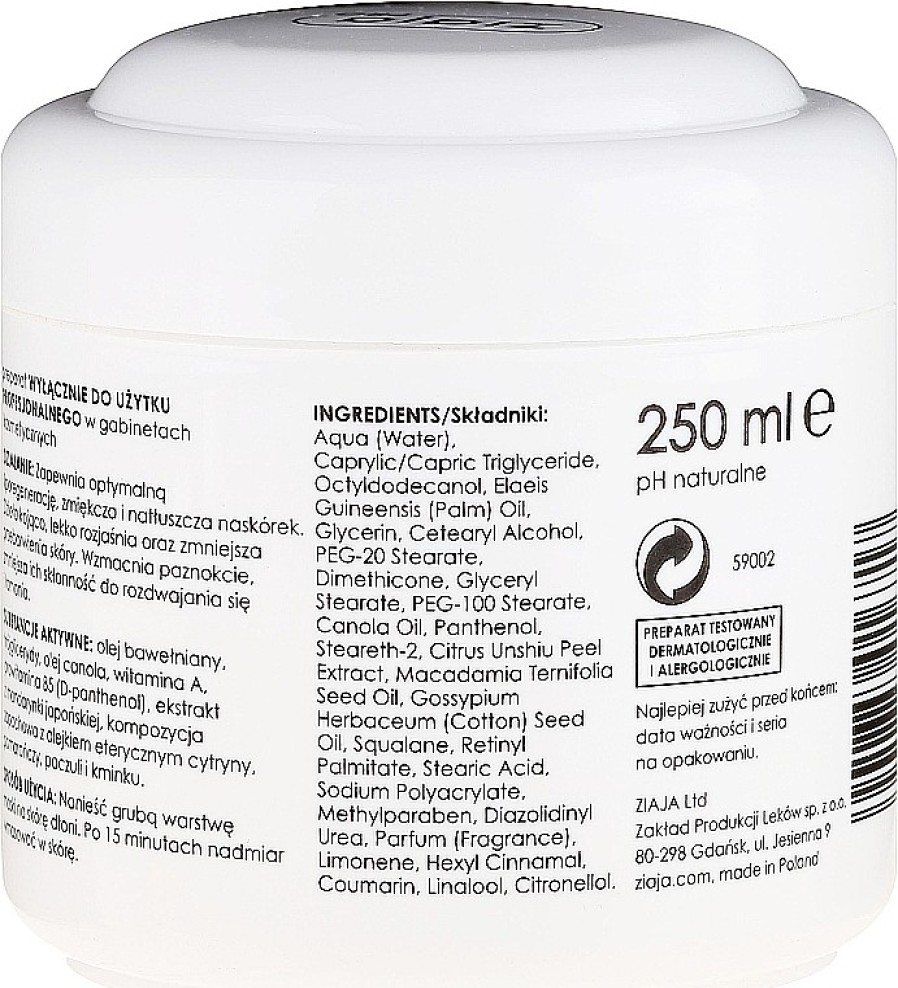 Bielenda Professional Mascarilla De Manos Y U As Con Aceite De Canola Y Semilla De Algod N Mascarillas Y Exfoliantes