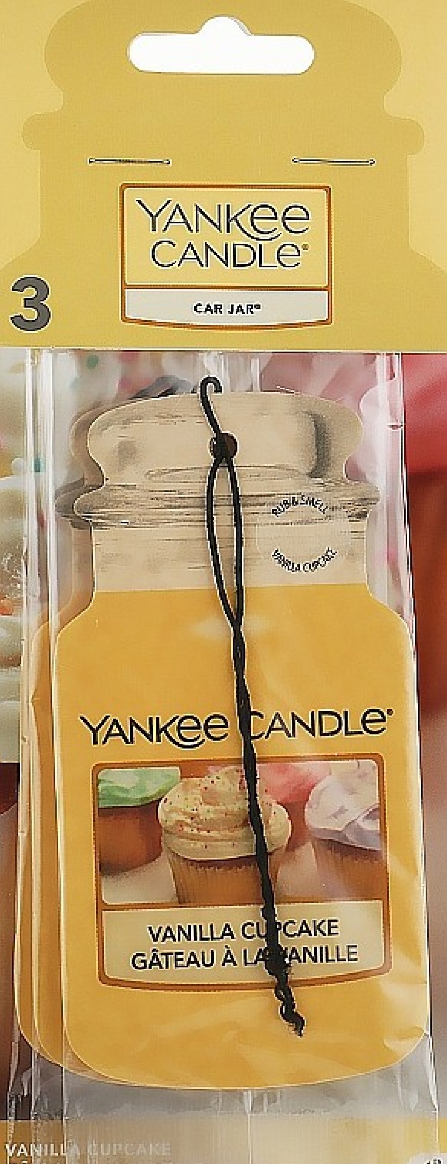 Yankee Candle Ambientador De Coche Con Aroma A Dulce De Vainilla Ambientadores De Coche