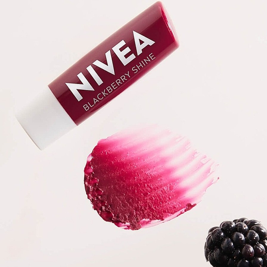 NIVEA B Lsamo Labial Hidratante, Sabor A Mora B Lsamos Labiales