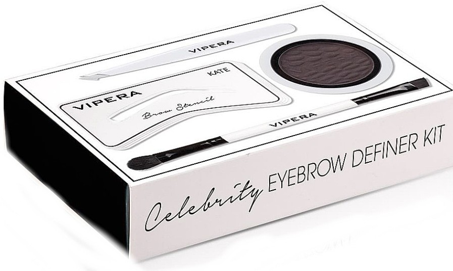 Makeup Obsession Vipera Celebrity Eyebrow Definer Kit Sombras De Cejas