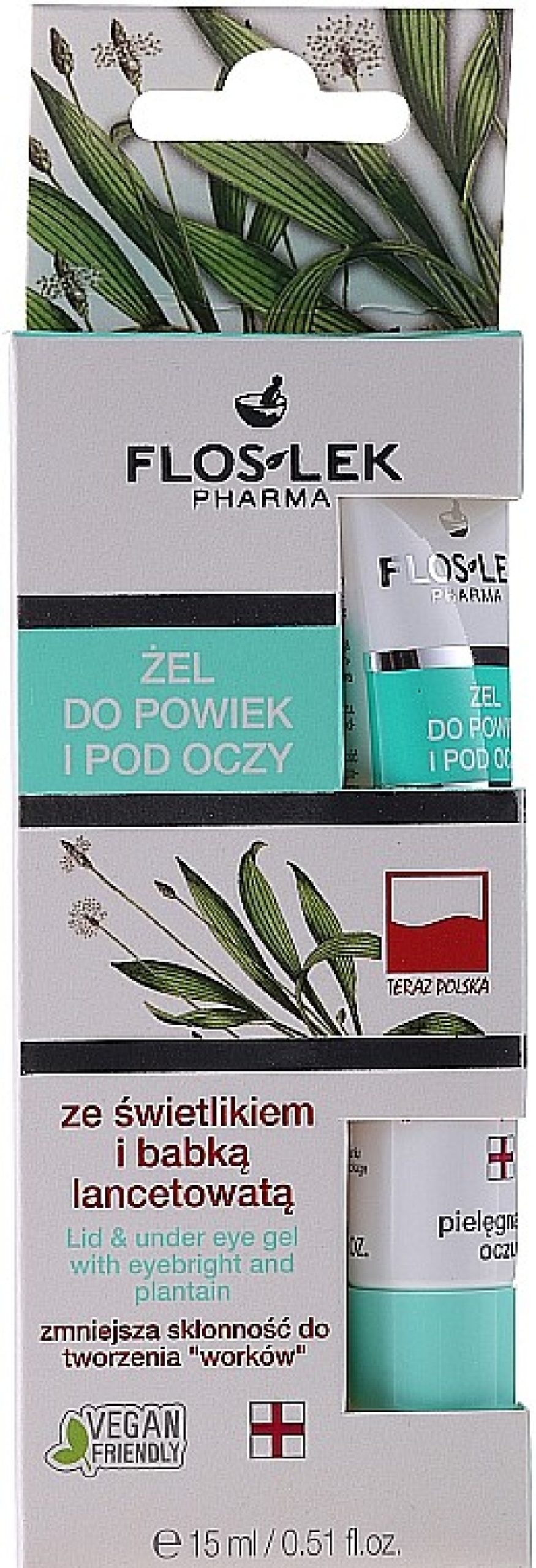 Floslek Gel Para Contorno De Ojos Con Extractos De Camomila Y Plantago Geles Contorno De Ojos