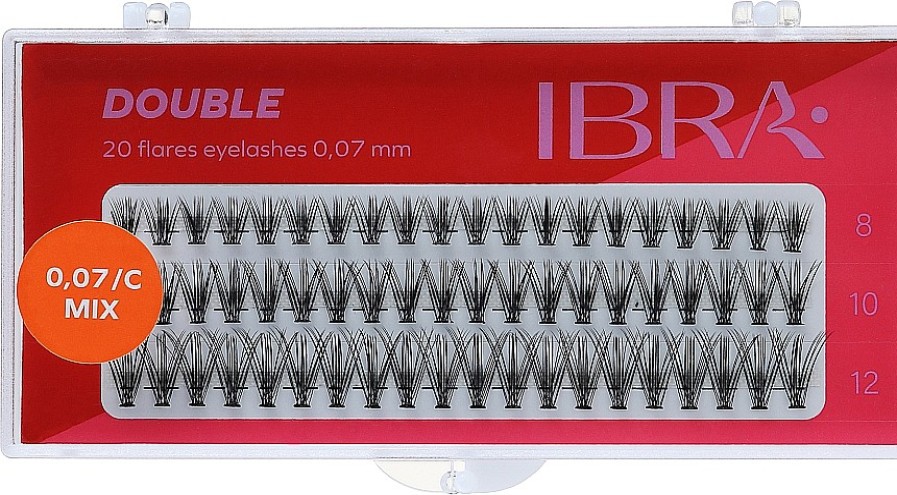 Ibra Ibra 20 Flares Eyelash 20D, 0.07C Pesta As Postizas