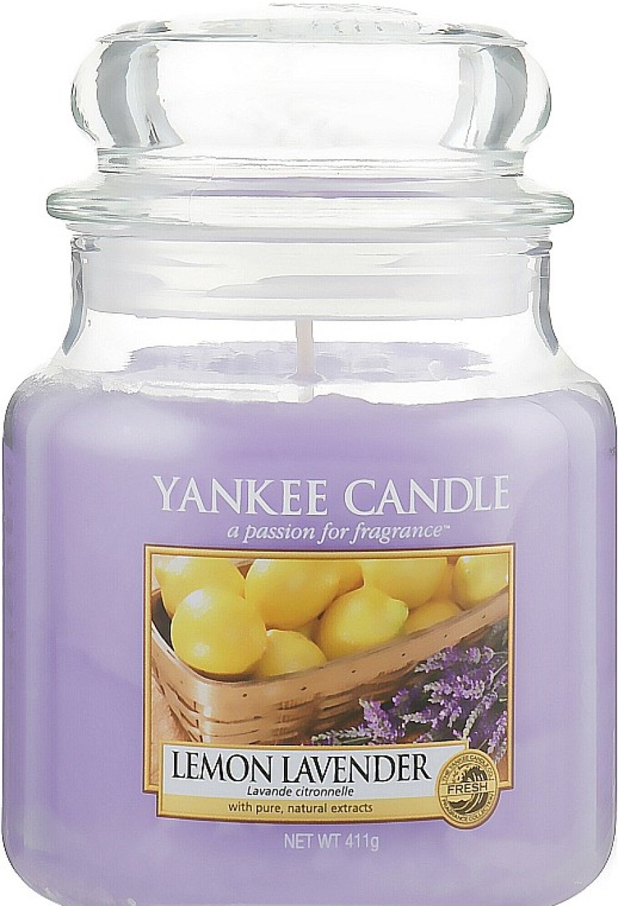 Yankee Candle Vela Arom Tica En Tarro, Lim N Y Lavanda Velas Y Perlas Arom Ticas