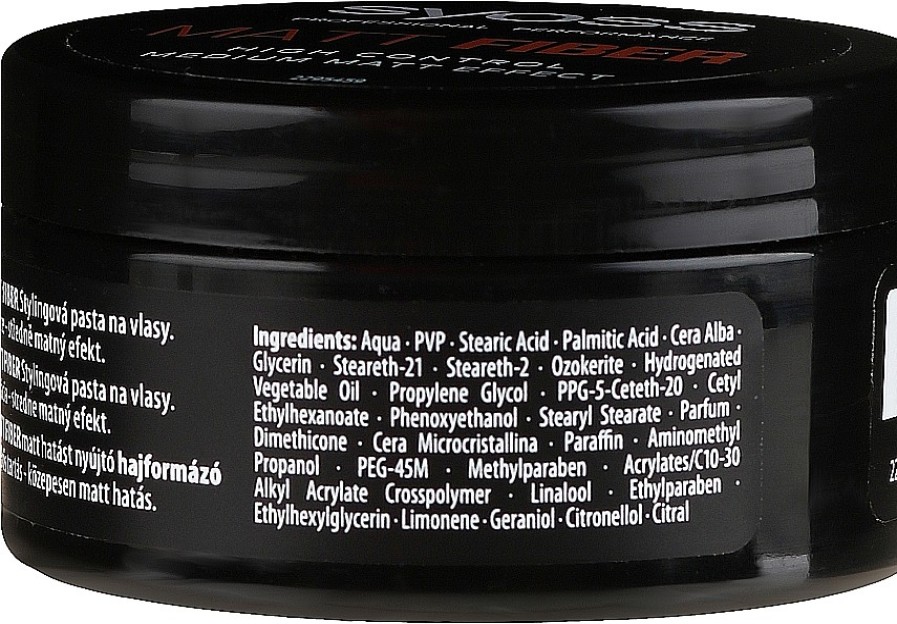 Syoss Crema De Cabello Moldeadora Con Efecto Mate, Fijaci N Fuerte Pastas Moldeadoras