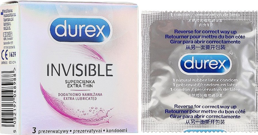 NIVEA Preservativos Extra Lubricados , Super Finos, 3Uds. Preservativos