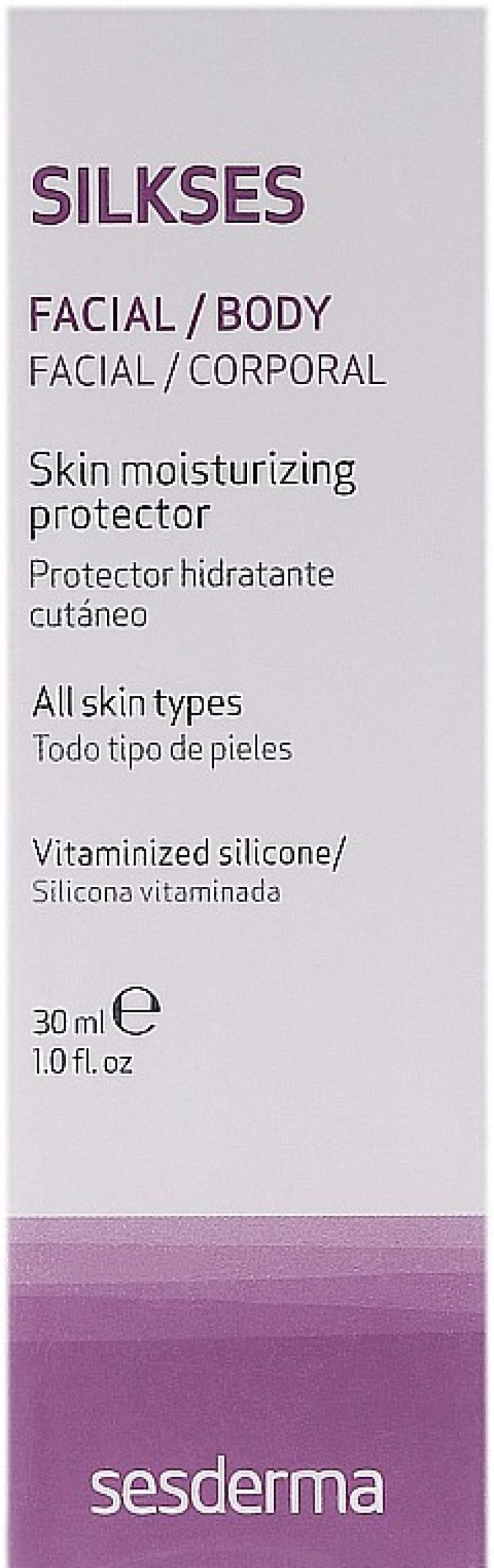 SesDerma Laboratories Crema Protectora Para Rostro Y Cuerpo Con Pol Meros De Silicona Y Vitaminas A, C Y E Cremas Labiales