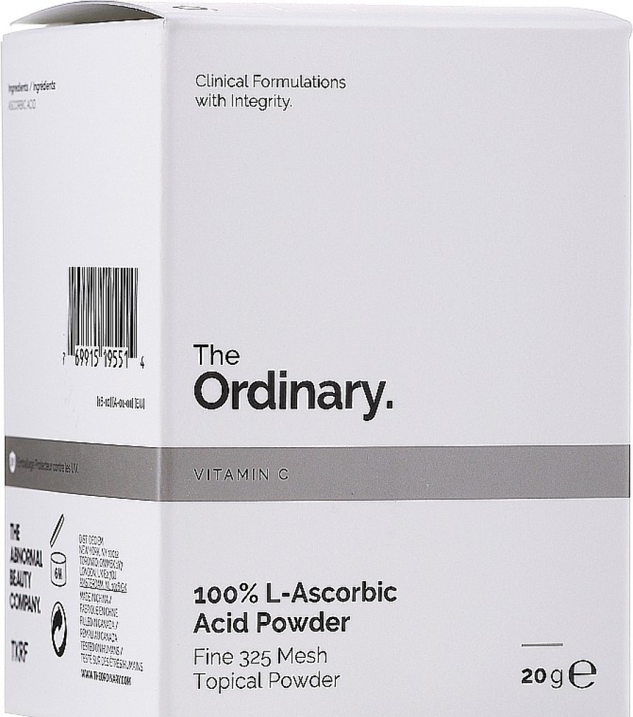 The Ordinary Peeling Facial En Polvo Con Cido L-Asc Rbico Y Vitamina C Exfoliantes Y Peeling