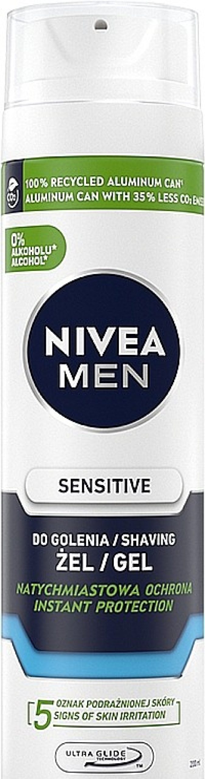 NIVEA Gel De Afeitar Calmante Sin Alcohol Afeitado