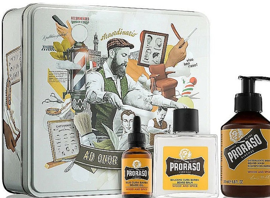 Proraso Proraso Wood & Spice Beard Kit Nutrici N