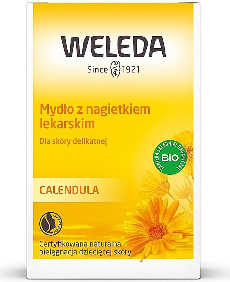 Weleda Jab N Vegetal Con Extracto De Cal Ndula Para Pieles Sensibles Jabones