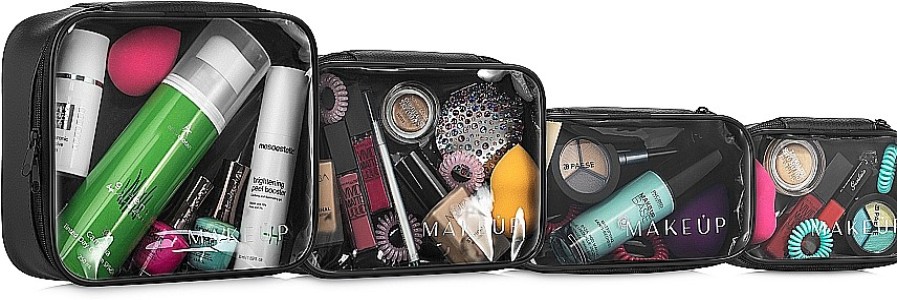 MAKEUP Set De Neceseres Cosm Ticos, 4Uds. (Sin Contenido) Neceseres