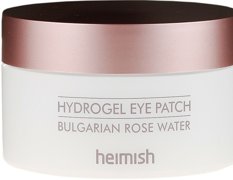 Heimish Parches De Hidrogel Para Contorno De Ojos Con Agua De Rosa De Bulgaria Hidrataci N