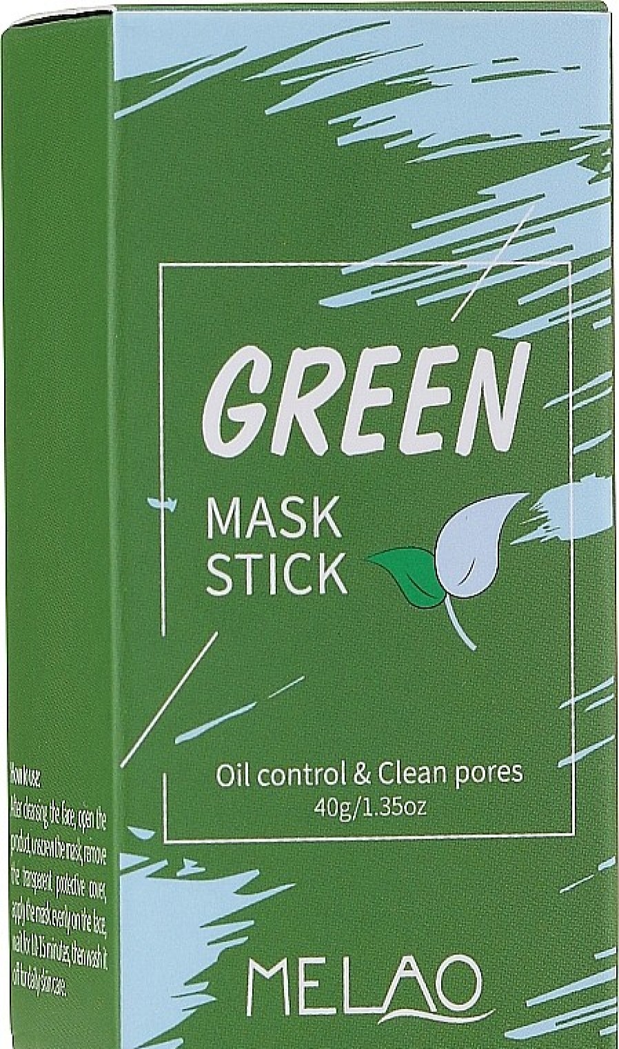 Melao Mascarilla Stick Facial Purificante De Arcilla Y T Verde Mascarillas