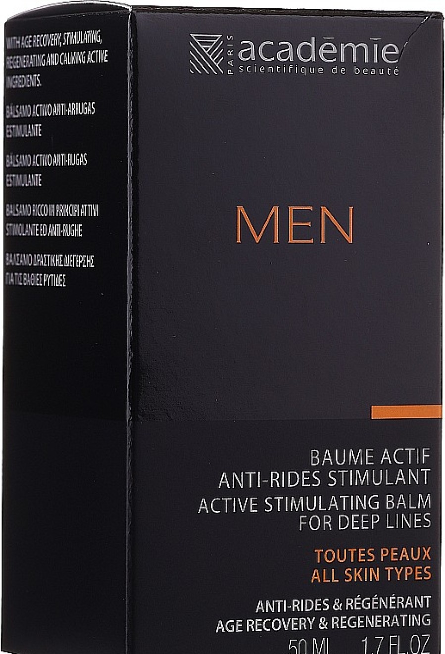 Academie B Lsamo Antiarrugas Para Hombre Con Extracto De Abedul Y Roble Cuidado Post Depilatorio