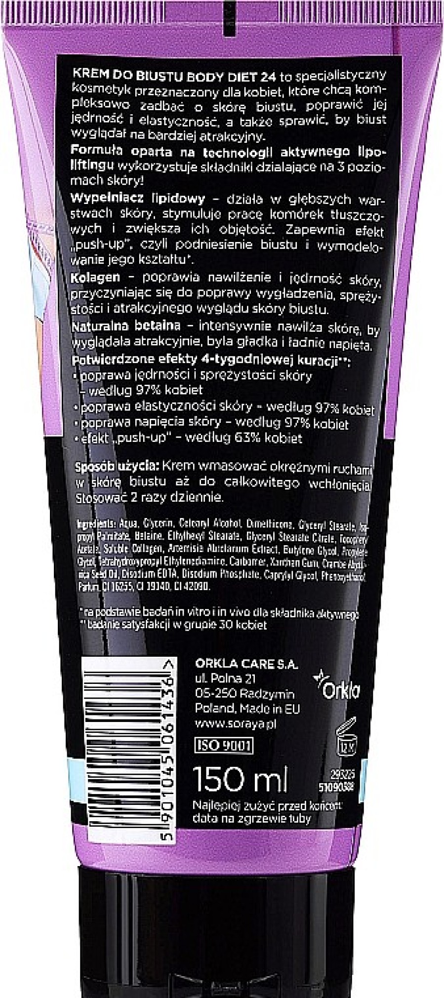 Soraya Crema Reafirmante Para Busto Con Beta Na Y Col Geno Natural Cuidado De Pecho