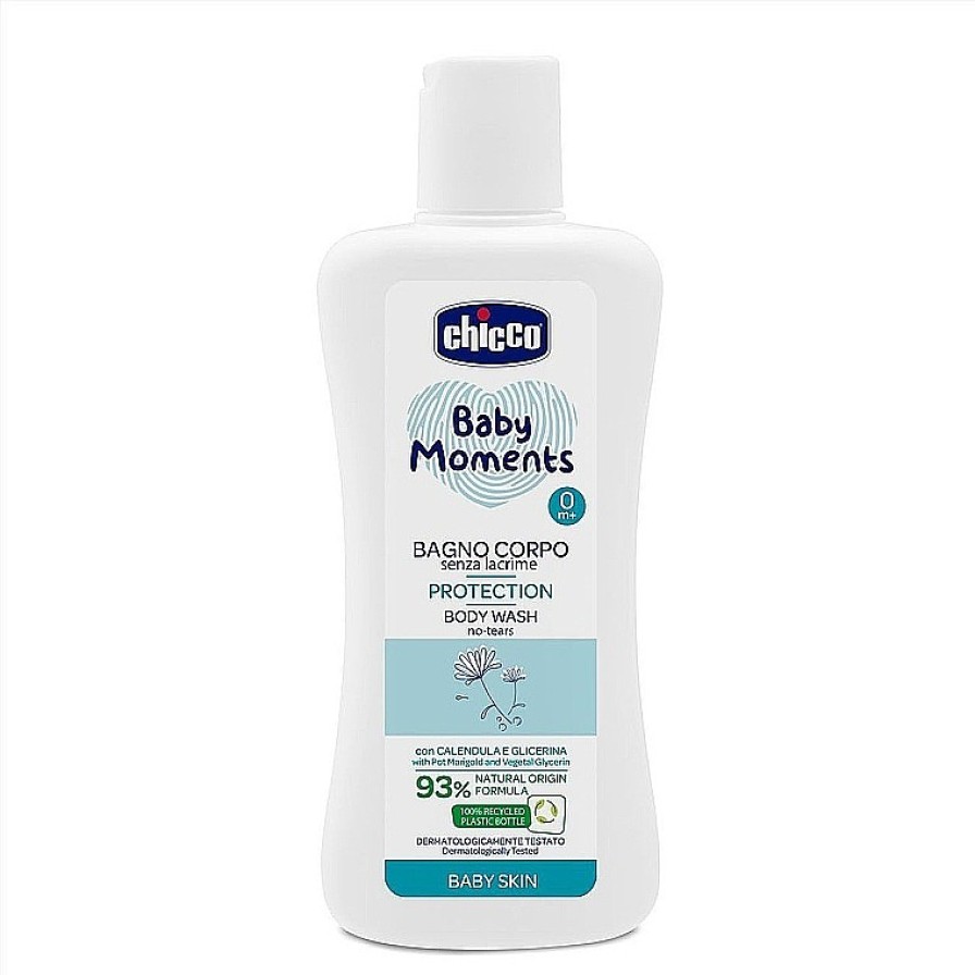 Chicco Gel De Ducha Para Beb S Con Extracto De Cal Ndula Cosm Tica Infantil