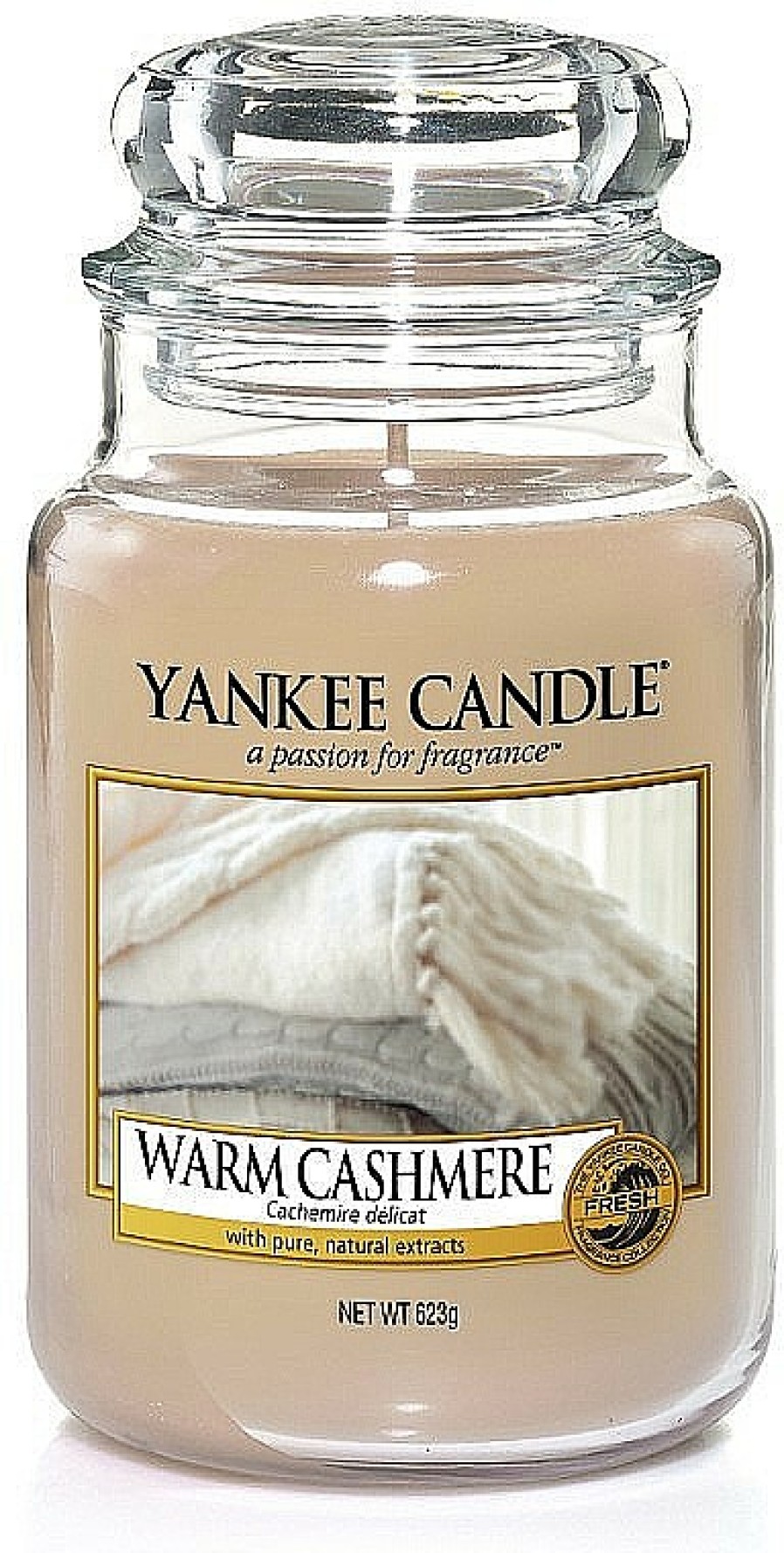 Yankee Candle Vela Arom Tica En Tarro "Cachemira Caliente" Velas Y Perlas Arom Ticas