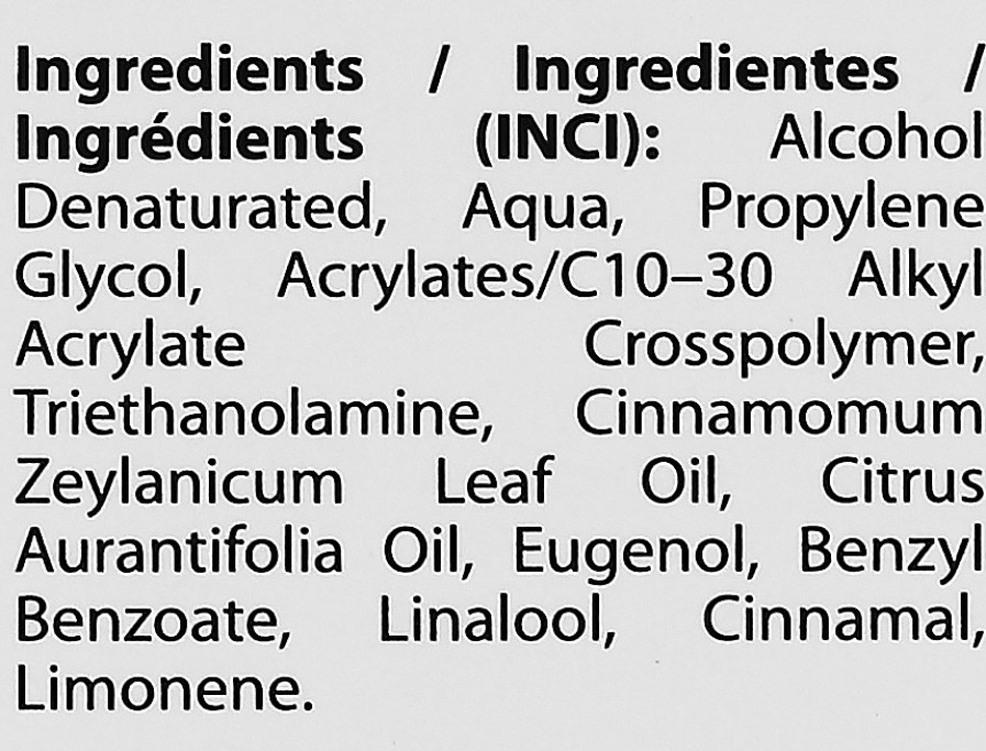 Revuele Gel De Manos Antibacteriano Con Aceite De Lima Cuidado Especial De U As