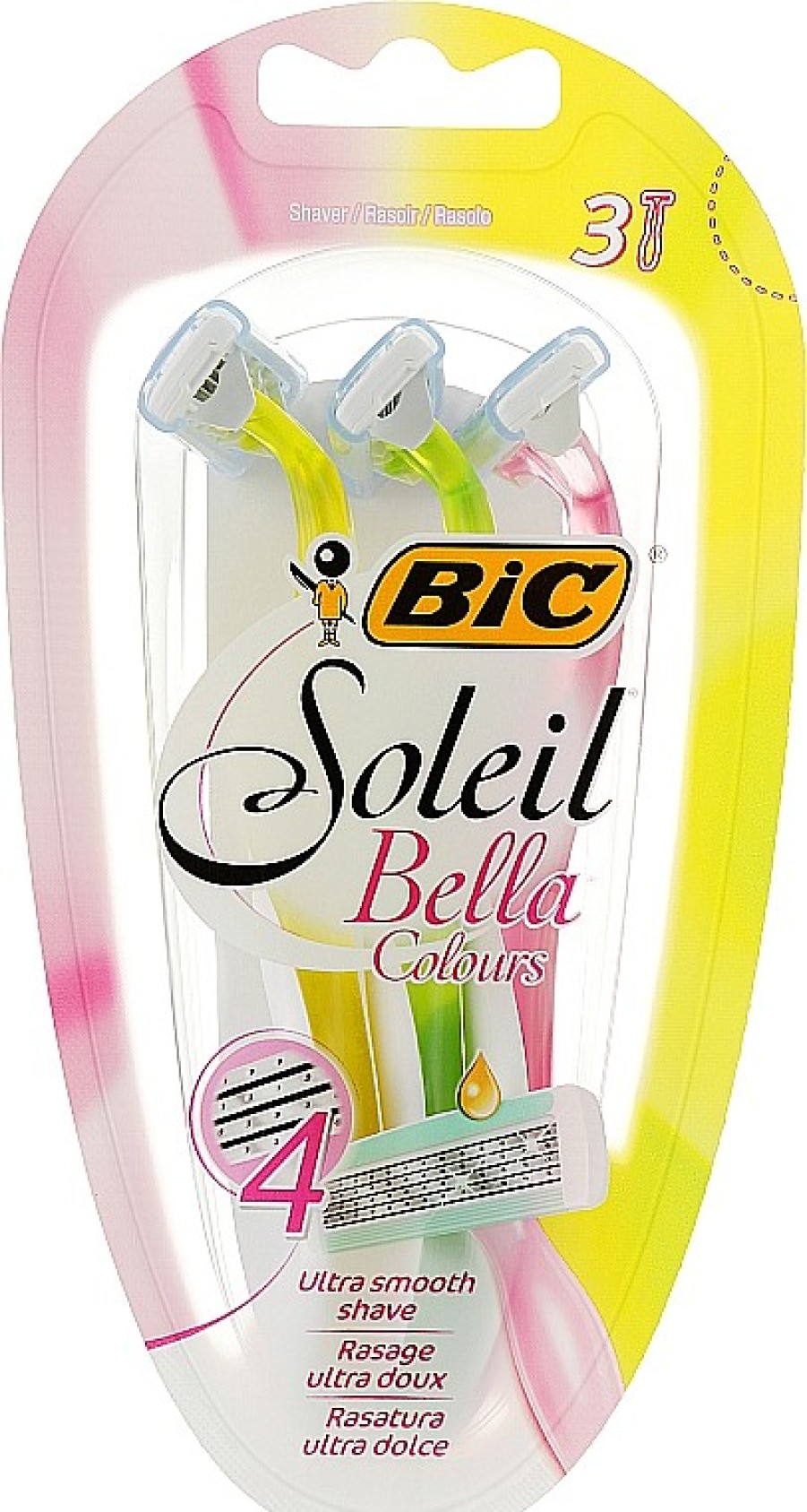 Bic Maquinillas De Depilar Desechables, 3Uds. Maquinillas De Depilaci N