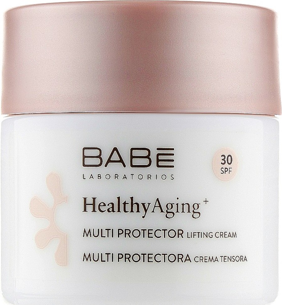 Babe Laboratorios Crema Facial Lifting De D A Con Alanto Na Y Cido Hialur Nico, Spf 30 Cremas